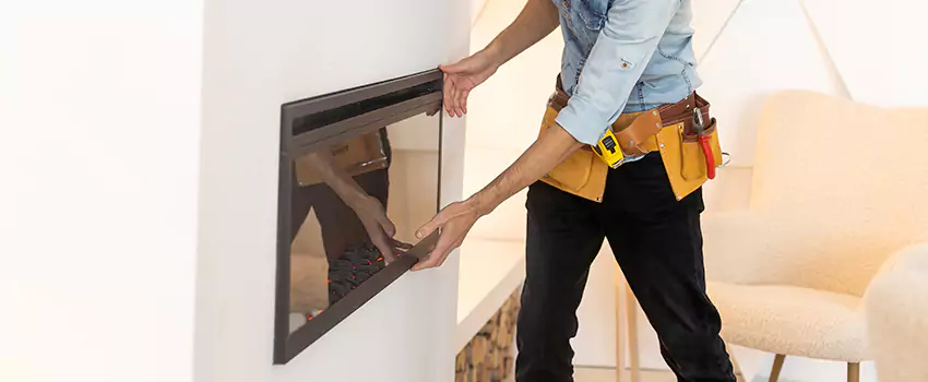 Metal Fireplace Installation in Tucker, Georgia