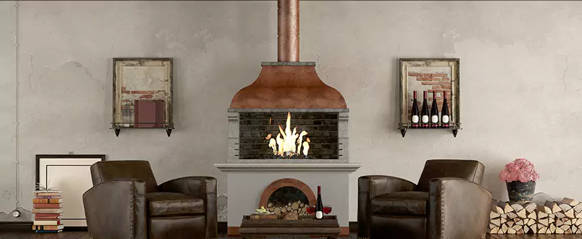 Thelin Hearth Products Providence Pellet Insert Fireplace Installation in Tucker, GA