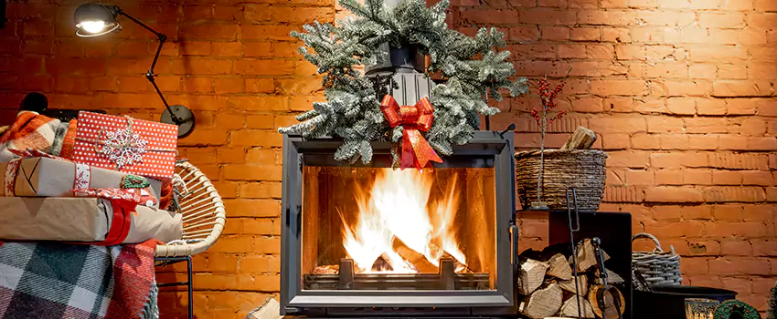 Travis Industries Linear Gas Fireplace Installation in Tucker, Georgia