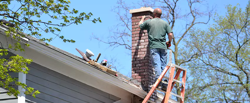 Vinyl and PVC Chimney Flashing Installation in Tucker, GA