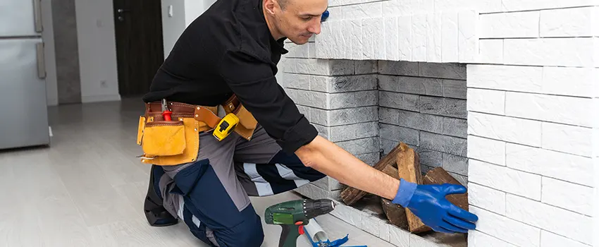 Fireplace Damaged Damper Frame Repair Services in Tucker, Georgia