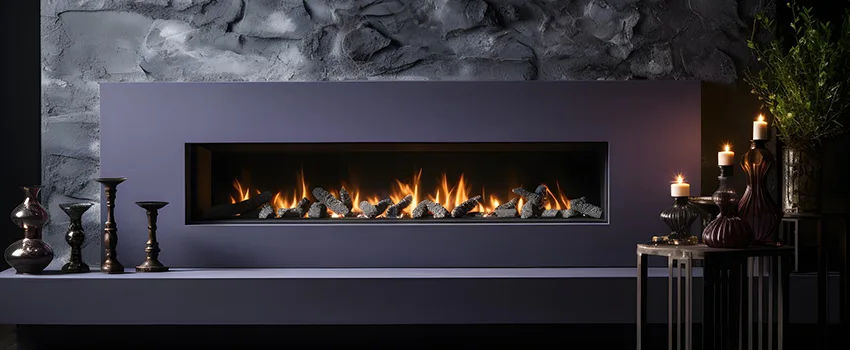 Ember Bed for Ventless Gas Fireplace in Tucker, GA