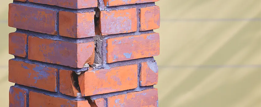 Repairing Cracked Porcelain Tiles for Fireplace in Tucker, GA